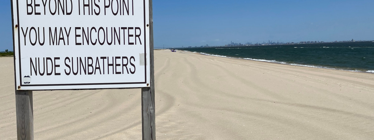 Gunnison Beach auf Sandy Hook, NJ