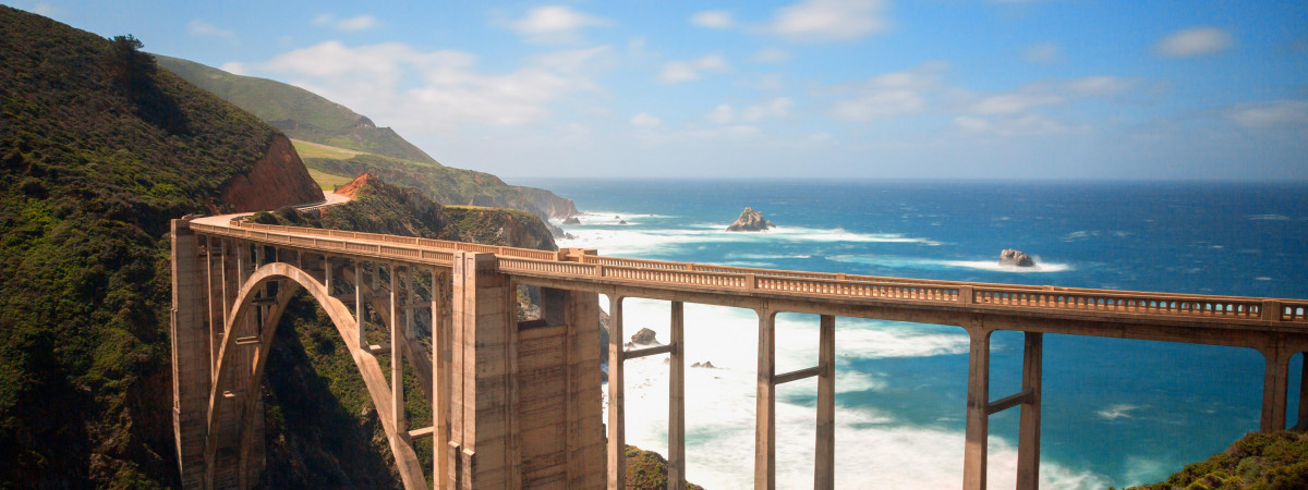 Bixby Bridge in Kalifornien