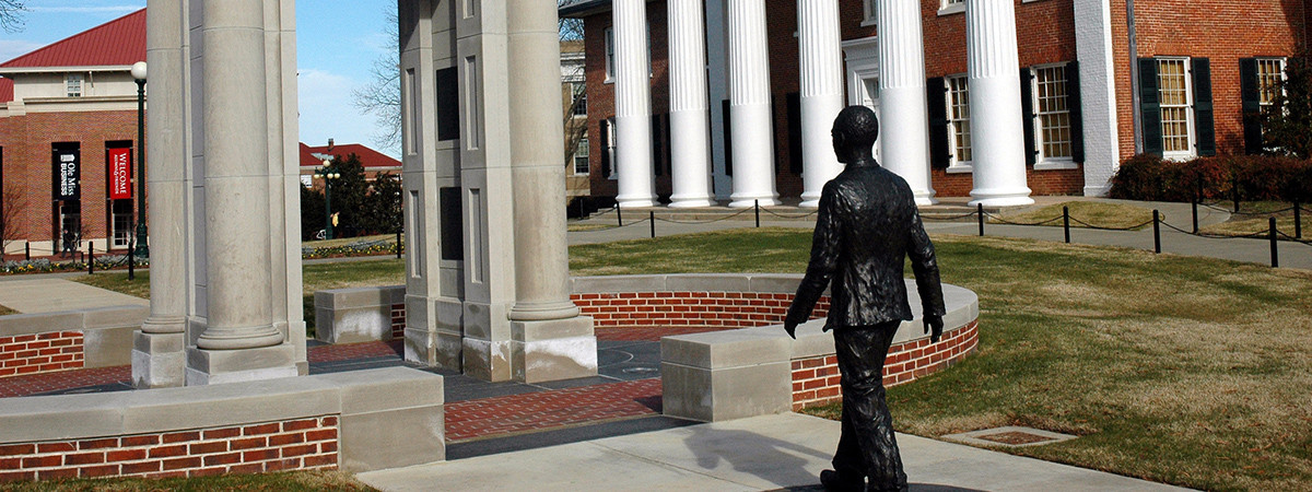 Denkmal für James Meredith an der Universität von Oxford