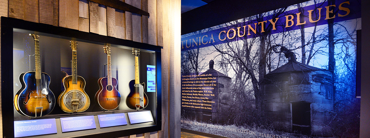 Das Gateway to the Blues Museum and Visitors Center in Tunica