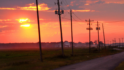 Sonnenuntergang nahe Yazoo City  – provided by MISSISSIPPI