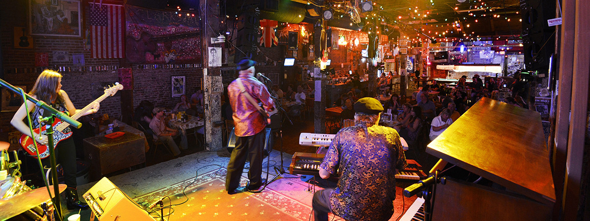 Der Ground Zero Blues Club in Clarksdale