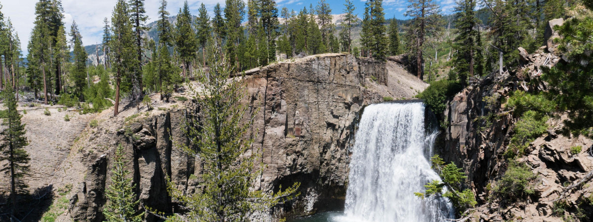 Rainbow Falls, Mammoth Lakes