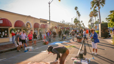 Sarasota Chalk Festival  – provided by Visit Sarasota