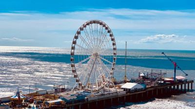 Das Riesenrad gehört zu einem der höchsten an der amerikanischen Ostküste.  – provided by Visit Atlantic City