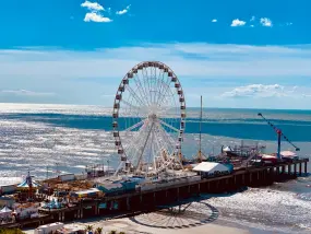 Das Riesenrad gehört zu einem der höchsten an der amerikanischen Ostküste.  | Das Riesenrad gehört zu einem der höchsten an der amerikanischen Ostküste. |   – provided by Visit Atlantic City