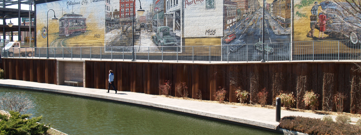 Bricktown Walkway Mural