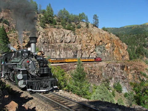 Durango & Silverton Narrow Gauge Railroad  | Durango & Silverton Narrow Gauge Railroad |   – provided by Colorado Tourism Office