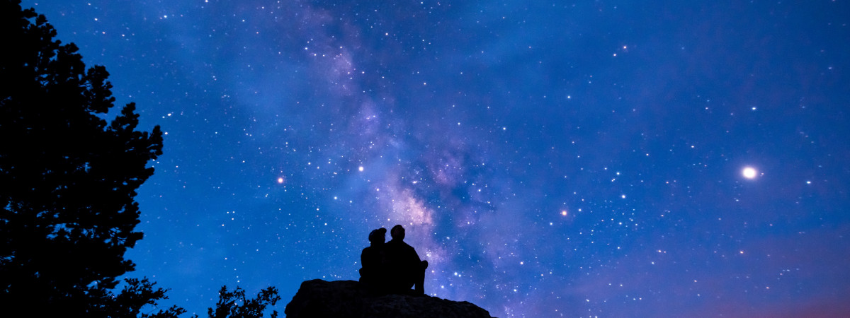 Chiricahua National Monument bei Nacht, Arizona