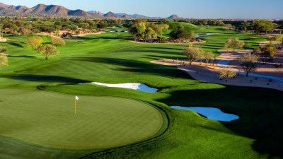 Loch 13 des TPC Scottsdale  – provided by TPC Scottsdale