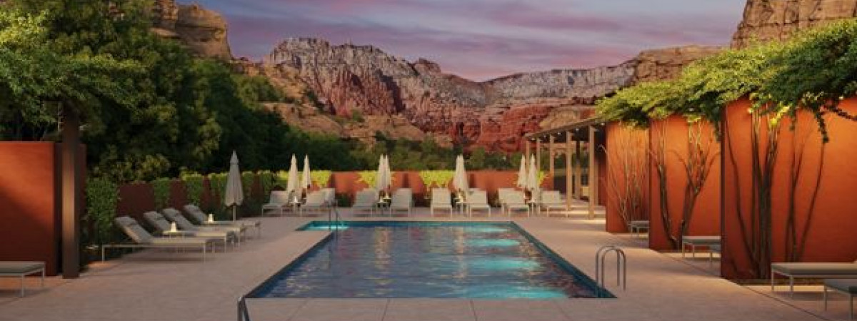 Der Pool des Mii Amo Sedona