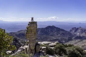 Bergsteiger auf dem Mount Lemmon nördlich von Tucson  | Bergsteiger auf dem Mount Lemmon nördlich von Tucson |   – provided by Visit Tucson