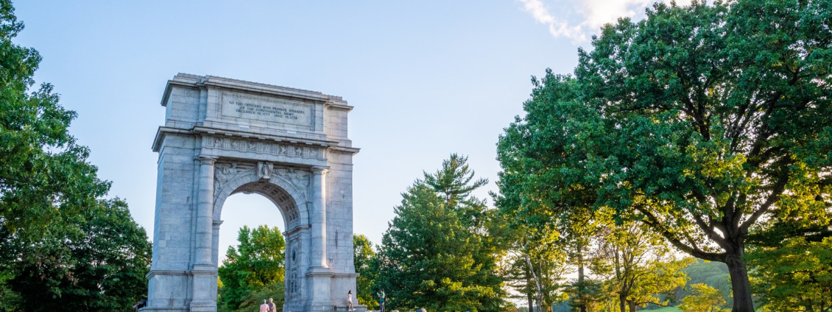 National Memorial Arch im Valley Forge National Historical Park