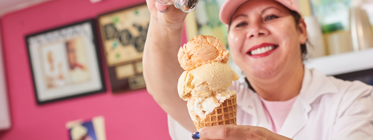 Leckeres Eis gibt es in La Michoacana Ice Cream