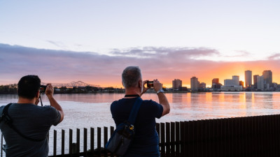 Crescent Park in New Orleans  – provided by Louisiana Office of Tourism