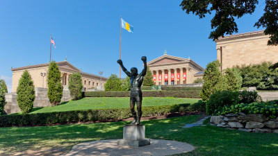 Rocky Statue vor dem Philadelphia Museum of Art  – provided by Discover Philadelphia