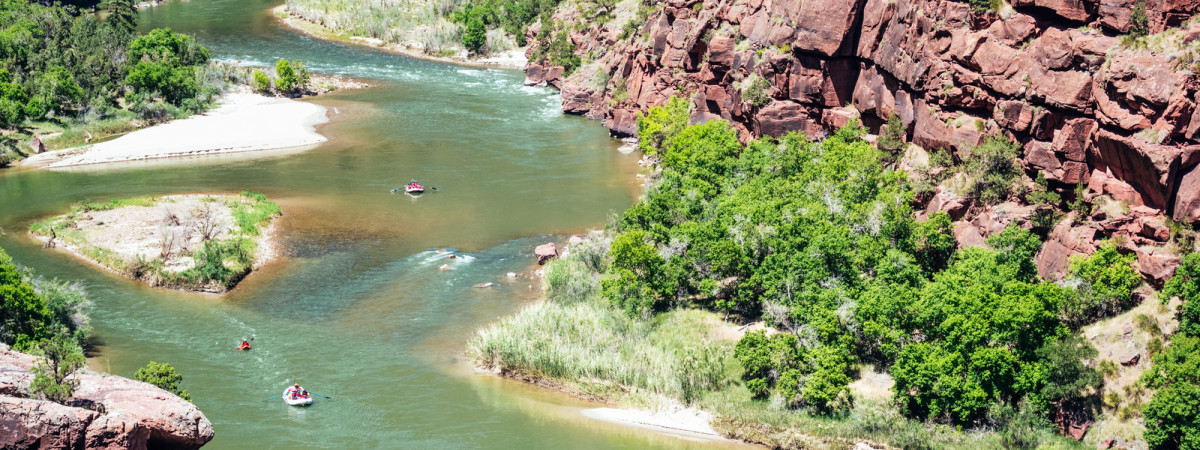 Green River zwischen Utah & Colorado (Gates of Lodore)