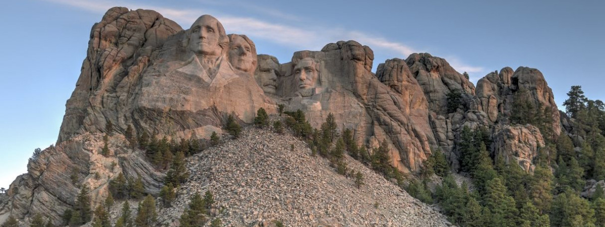 Mount Rushmore National Monument in South Dakota