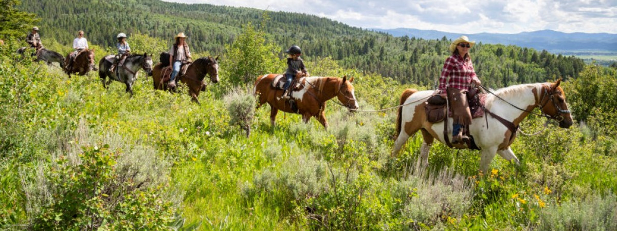 Horsback Riding in Idaho