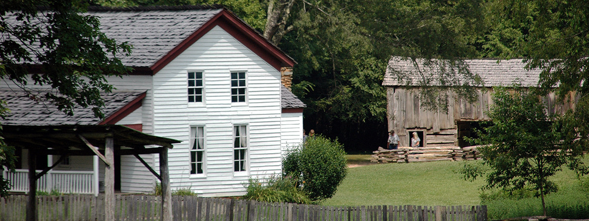 Das Freilichtmuseum Cades Cove in den Great Smoky Mountains