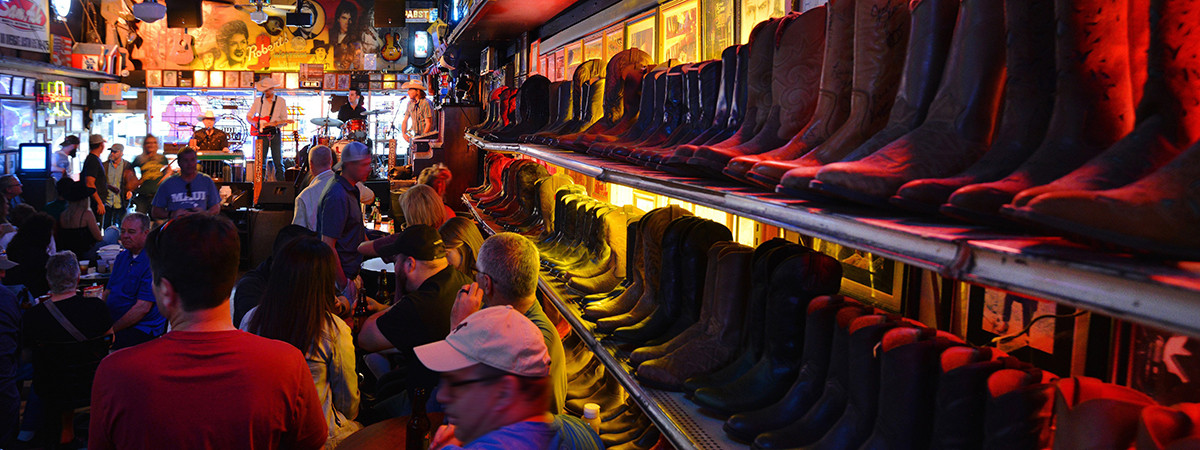 Der Honky Tonk Robert's Western World am Lower Broadway in Nashville