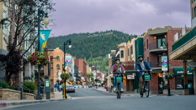 Mit dem Rad durch Park City  – provided by Park City Chamber of Commerce & Visitors Bureau