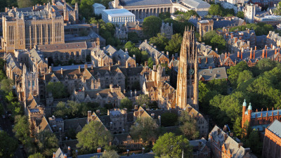 Yale von oben  – provided by Discover New England Michael Marsland für Yale University